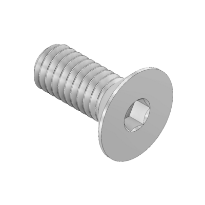 M6X10FHCS-3 MODULAR SOLUTIONS STAINLESS STEEL FASTENER<br>M6 X 10 FLAT HEAD CAP SCREW - COUNTERSUNK